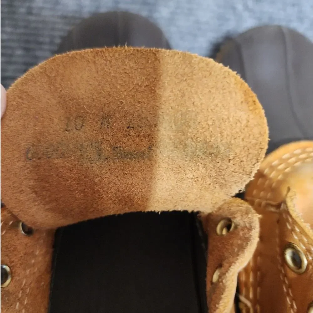L. L. Bean Mens Size 10M Brown and Tan 